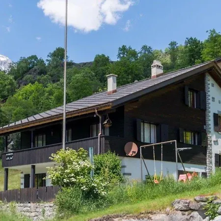 In Valais With Garden Chalet *