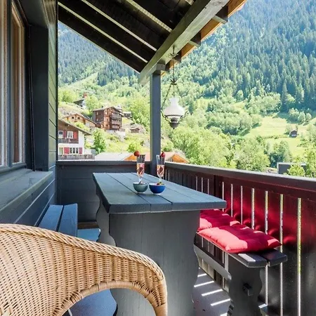 In Valais With Garden Chalet Fieschertal